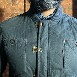 Quilted jacket Barbour-style